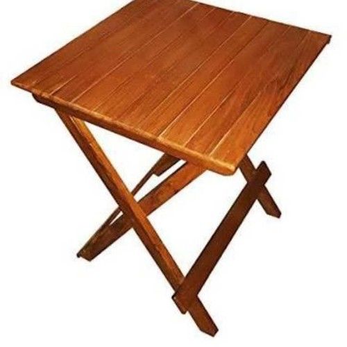 Easy To Clean Folded Wooden Table