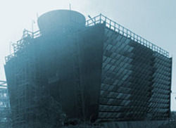 Induced Draft Cross Flow Cooling Towers