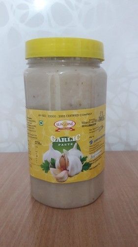 Longer Shelf Life Garlic Paste