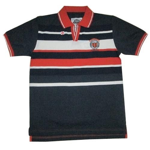 Mens Striped Polo T Shirts