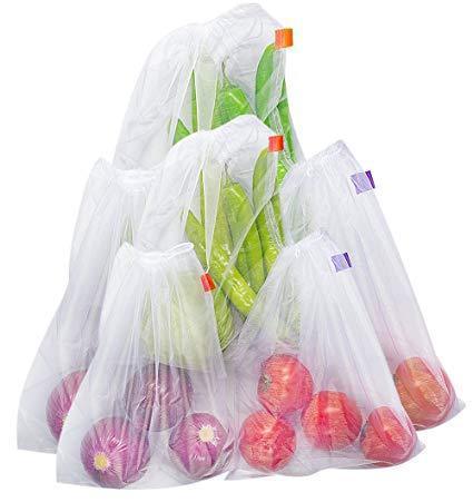 Transparent Vegetable Organizer Bag