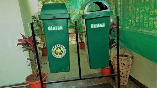 2 Waste Bin With Stand