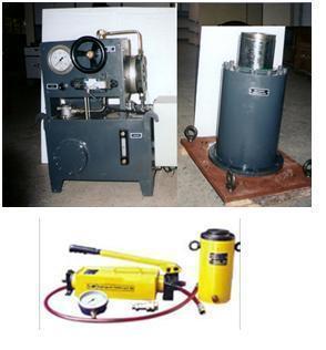 Hydraulic System With Loading Jack