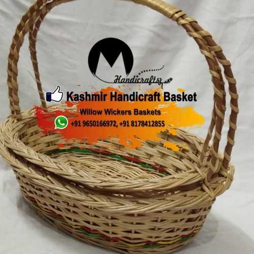 Kashmiri Handmade Gift Willow Basket
