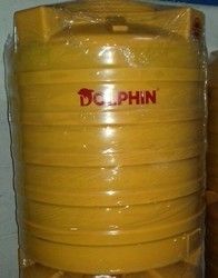 Yellow Color Water Storage Tanks
