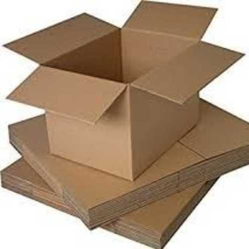 Brown Corrugated Carton Boxes - High Grade Pinewood Material, Various Sizes Available - Robust Design, Termite Resistant, Minimal Maintenance