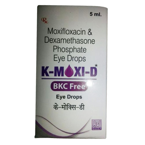 Moxifloxacin And Dexamethasone Phosphate Eye Drops