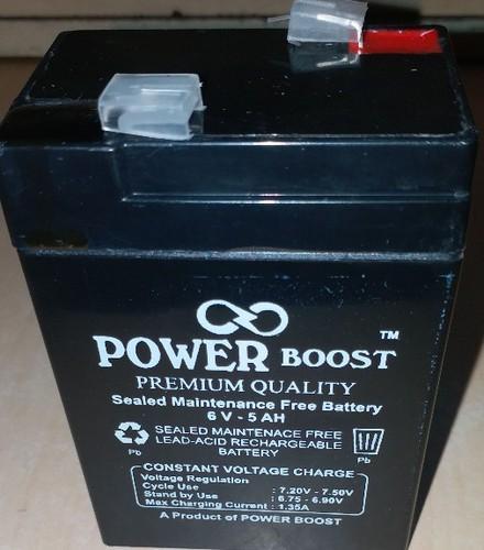 Sealed lead Acid Battery (6v -5AH)