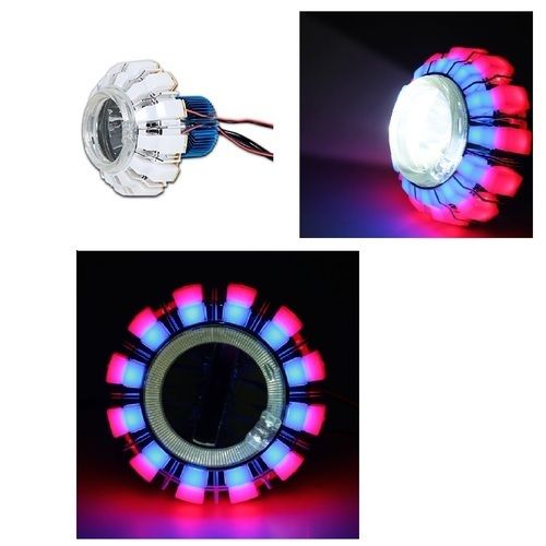 Led Motorcycle Headlight Projector Lamp (Rjvon)