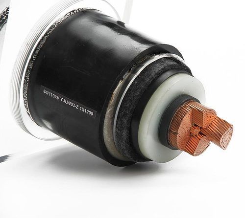 Black 110 Kv Xlpe Insulated Power Cable