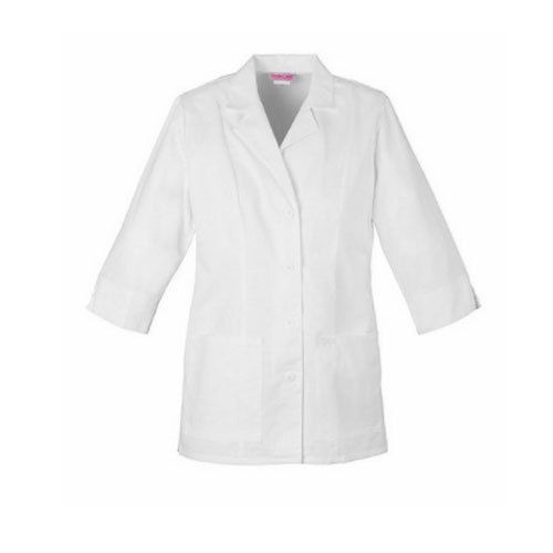 Cotton White Collar Neck Medical Apron