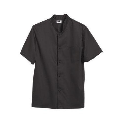 Half Sleeve Chef Black Shirt