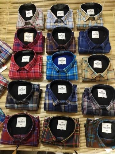 Mens Formal Check Shirts