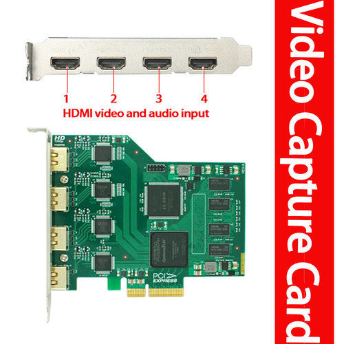 Pro Quad HDMI Video Conference Capture Card