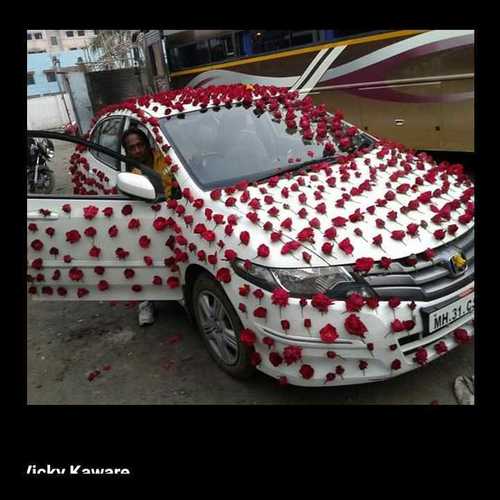 Car Flowers Decoration Services at best price in Mumbai