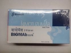 Nimotuzumab Injection - 50 mg, 4x10 ml Pack Size | Monoclonal Antibody for Head and Neck Cancer Therapy