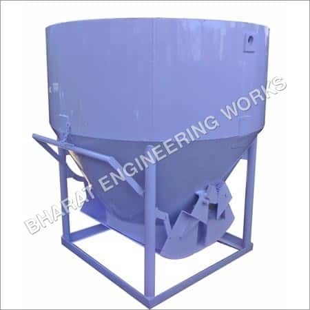 Pneumatic Concrete Bucket - High-Quality Material, Versatile Design, Ideal for Mixing Concrete Ingredients