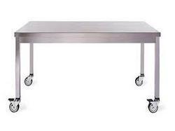 Stainless Steel Table With Wheels Primary Material: Stainsteel