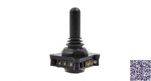 RunnTech Dual-Axes Cross Limiter Fitted Switch Joystick With Bushing Or Screw Mount