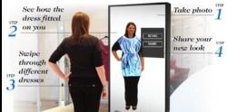 Virtual Dressing Mirror Kiosk