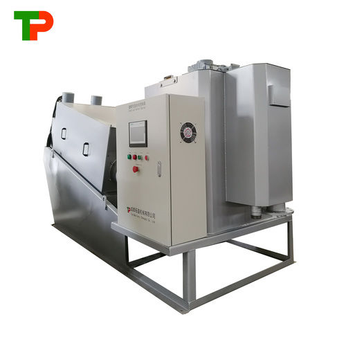 Stainless Steel Volute Screw Press Sludge Dewatering Machine