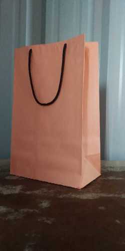 Pink Colour Shopping Bags