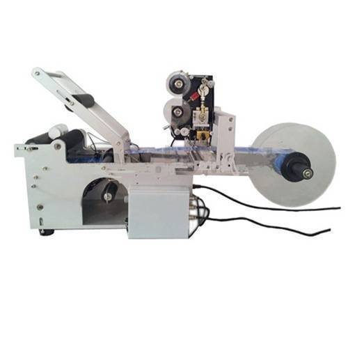 Semi Auto Round Bottle Labeling Machine With Batch Coder Application: Industrial