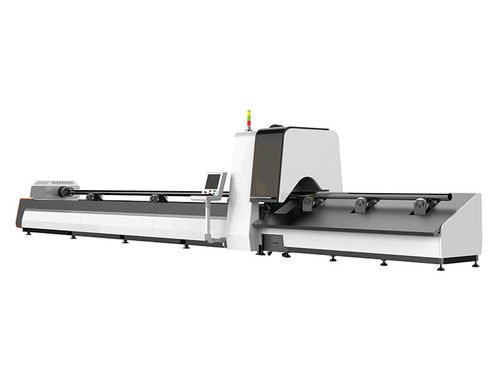 Steel Tube CNC Fiber Laser Cutting Machine