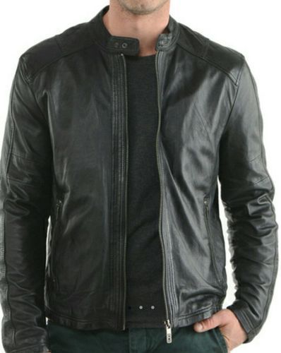 Black Color Pure Leather Jacket