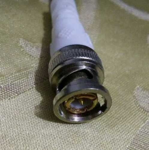 BNC Connectors Semi Golden With Wire