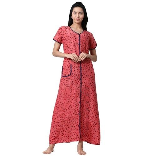 Cotton Fabric Night Dress