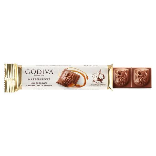 Godiva Milk Chocolate Caramel Lion of Belgium Bar