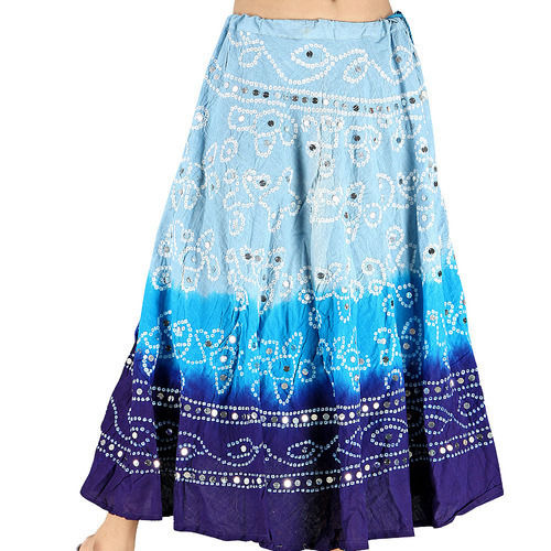 Ladies Cotton Printed Daily Skirts