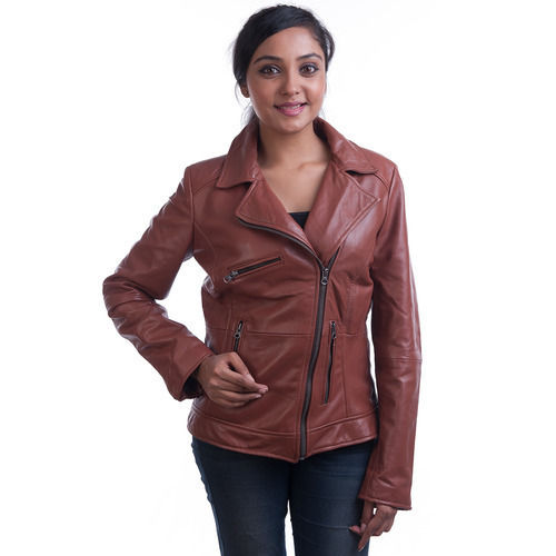 Ladies Pure Leather Jacket