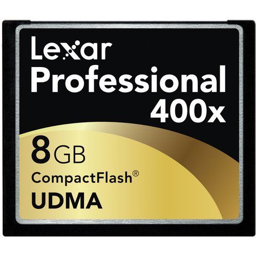 Lexar 8 GB 400x फ्लैश मेमोरी कार्ड LCF8GBCTBNA400