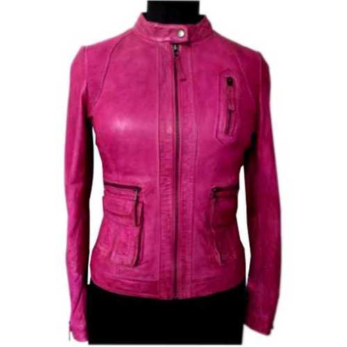 Exclusive Ladies Leather Jackets - Sheep Leather, Satin/Fur/Cotton Inner Lining | High Comfort, Fashionable for Every Occasion