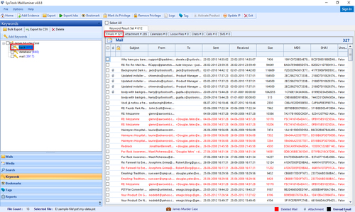 MailXaminer Forensic Analysis Software