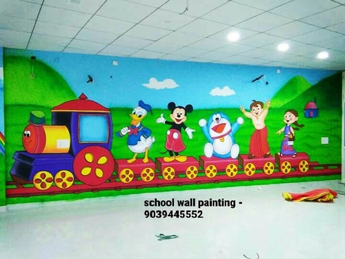 Nursery School Wall Painting Artist Services By School Wall Painting Artist
