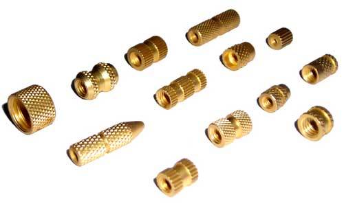 Quality Brass Knurling Molding Inserts