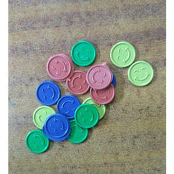 Plastic Ludo Coins