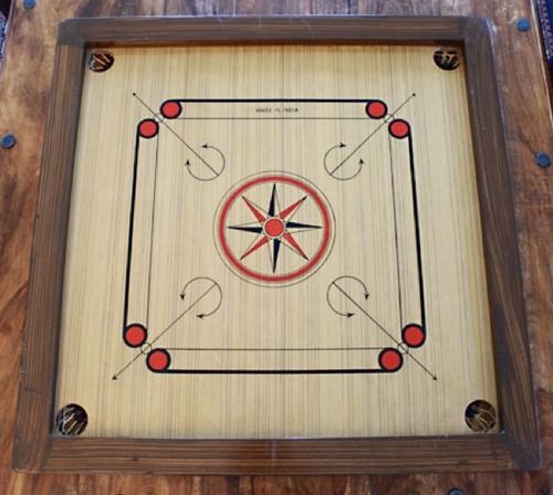 Square Wooden Carrom Board