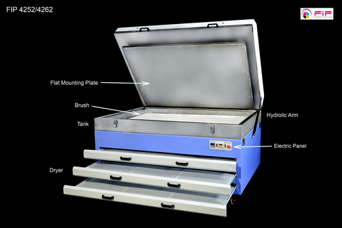 Flexo Plate Machine - 850 kg, Automatic Operation | Superior Half-Tone Output, Customizable Plate Making Options