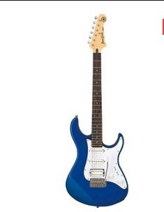 Dark Blue Metallic Guitar (Yamaha Pacifica012)