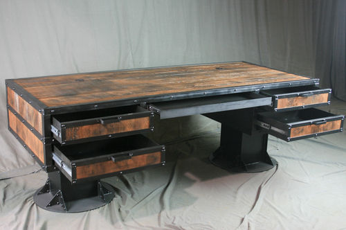 Industrial Cast Iron Table