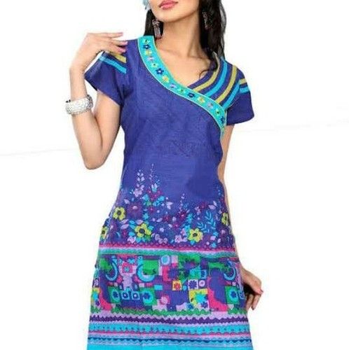 Ladies Designer Cotton Kurtis - Pure Cotton Fabric, Customized Fit | Washable, Breathable, Suitable for All Seasons, Casual to Formal Wear