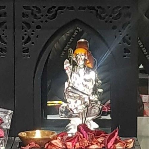 Metal God Sai Baba Statue 