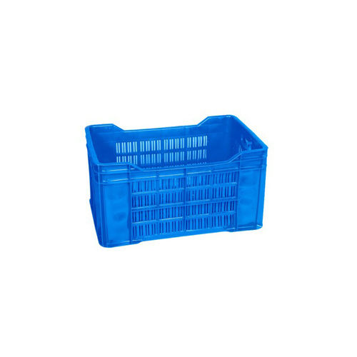 Blue Plastic Tomato And Vegetable Crate