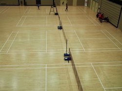 Wooden Badminton Court Flooring By PR SPORTS FLOORING LLP