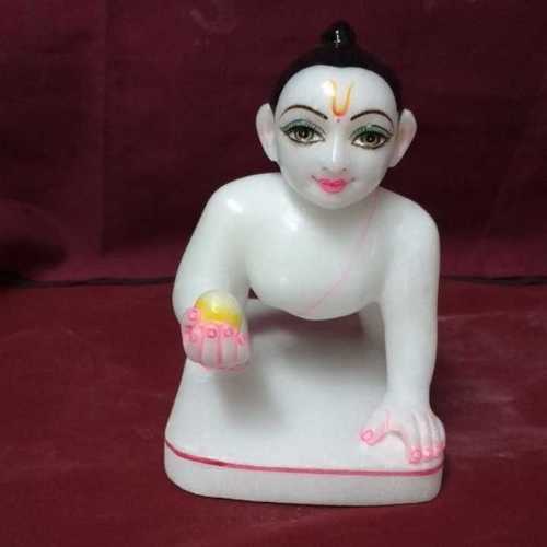 Decoration Marble Laddu Gopal Statue