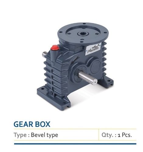 Paddle wheel Aerator Gear box Helical Bevel